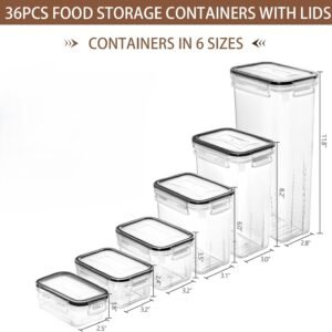 Maisto laikymo indelių rinkinys 6 vnt. (0.24–2.8L)