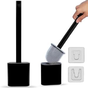 Silikoninis WC šepetys (2 vnt.) su laikikliu