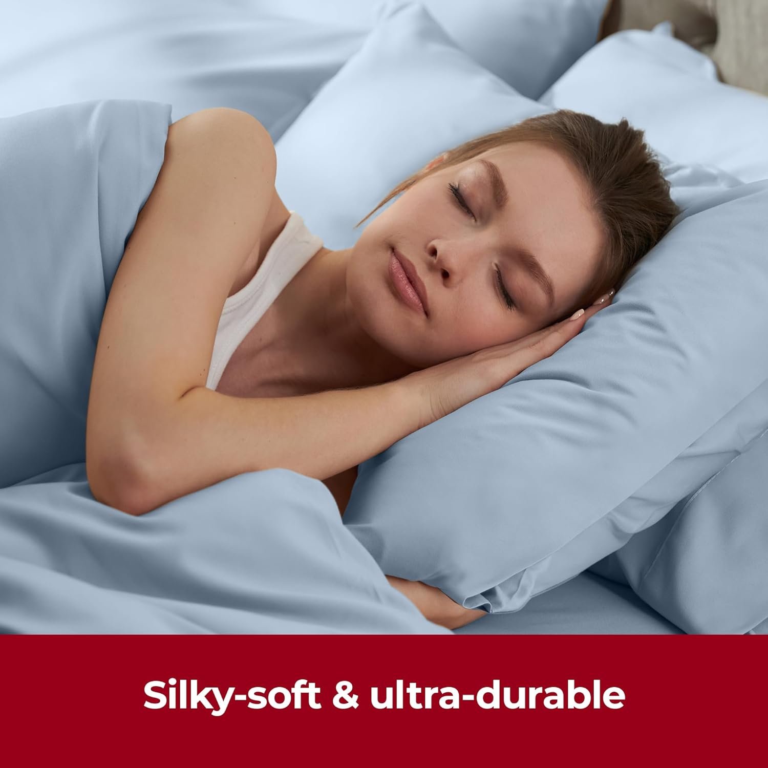 Mellanni patalynės komplektas, 1 antklodės užvalkalas 220x240 cm ir 2 pagalvės užvalkalai 80x80 cm - Image 3