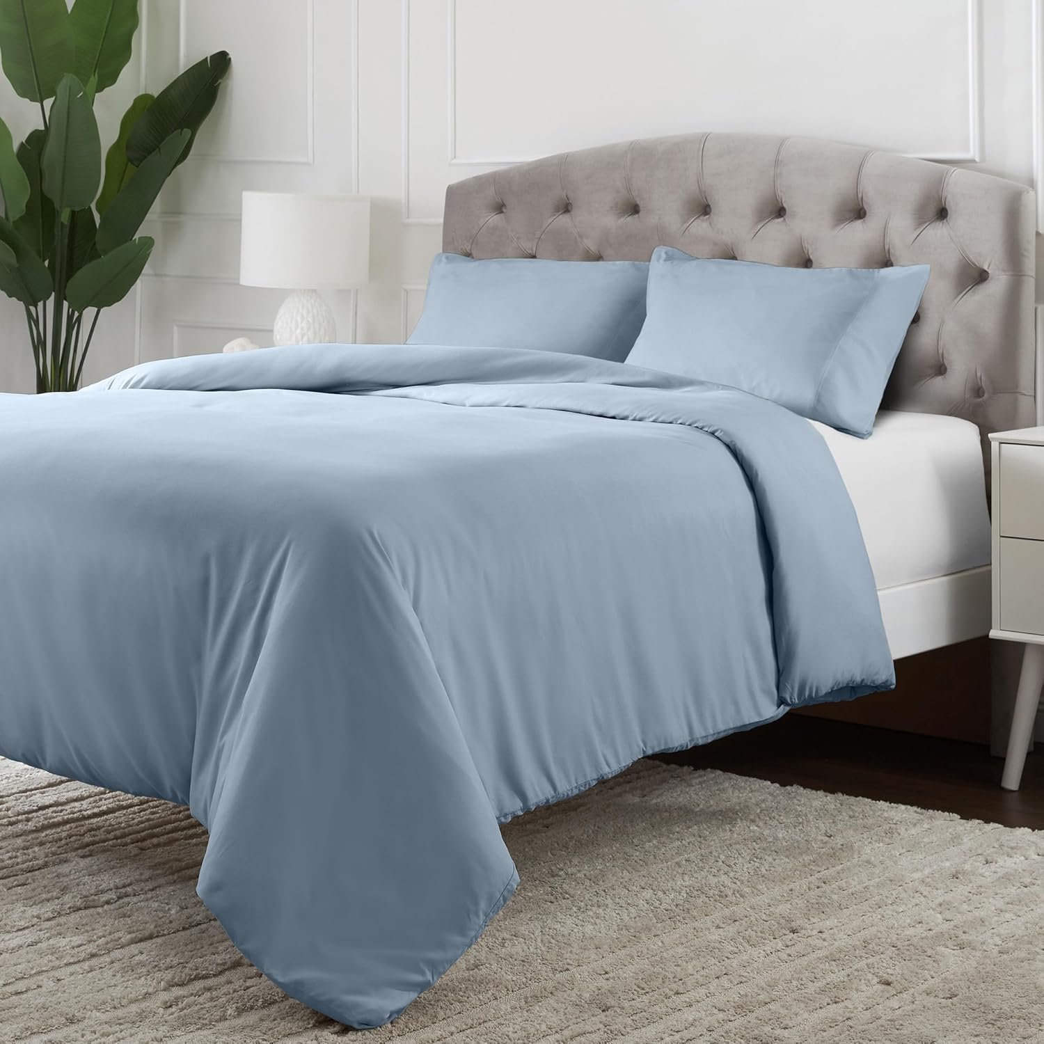 Mellanni patalynės komplektas, 1 antklodės užvalkalas 220x240 cm ir 2 pagalvės užvalkalai 80x80 cm