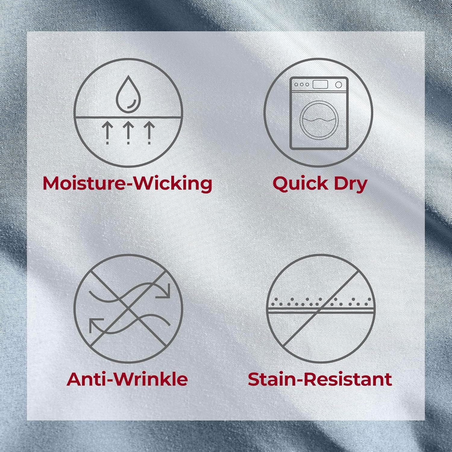 Mellanni patalynės komplektas, 1 antklodės užvalkalas 220x240 cm ir 2 pagalvės užvalkalai 80x80 cm - Image 6