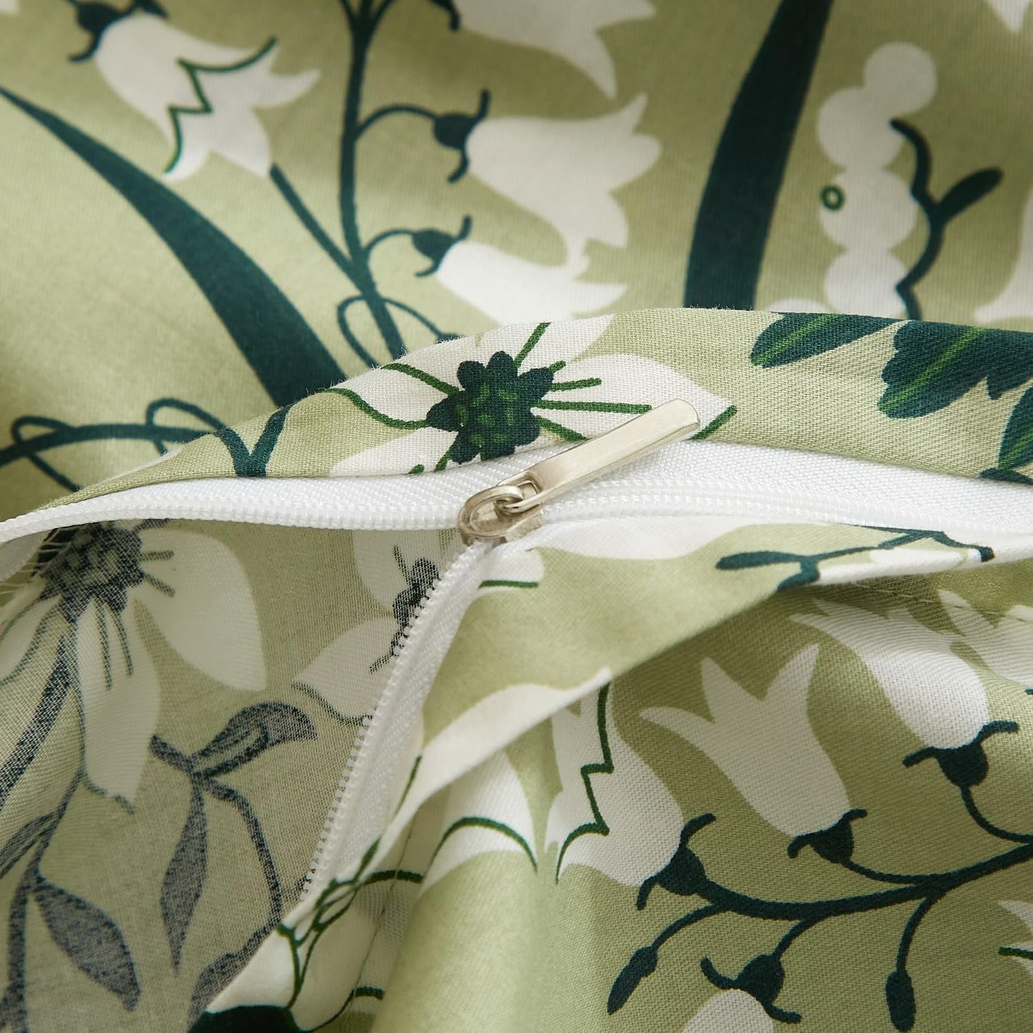 Luofanfei patalynės komplektas, 1 antklodės užvalkalas ir 2 pagalvės užvalkalai 65x65 cm - Image 6