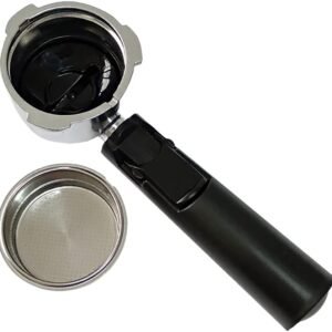 Asuinxurr 51 mm „Bottomless“ kavos filtro laikiklis – suderinamas su Homix, Gypas, Homelec, Vitek espreso aparatais