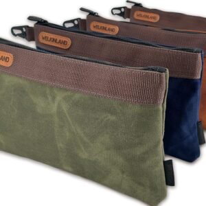 Tvirtos drobės įrankių dėklų rinkinys (4 vnt.) | 33 cm